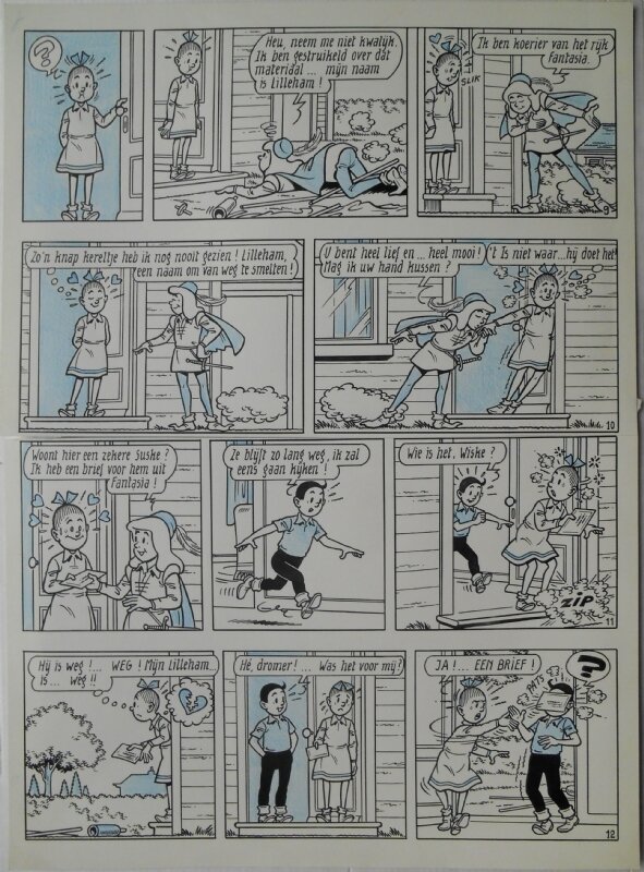 Paul Geerts, Suske en Wiske - 198 - De lieve Lilleham - Comic Strip