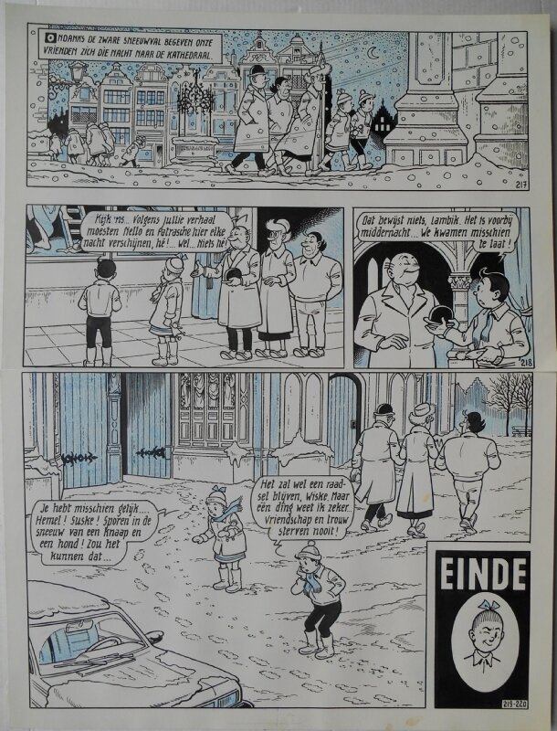 Paul Geerts, Suske en Wiske - 201 - Het dreigende dinges - Comic Strip