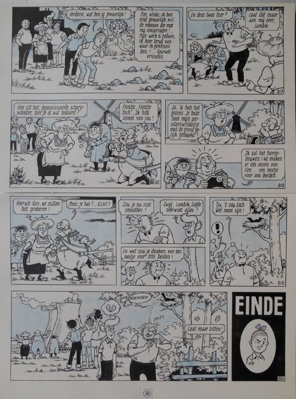 Paul Geerts, Suske en Wiske - 204 - De mooie Millirem - Comic Strip