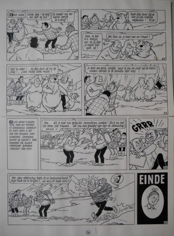 Paul Geerts, Suske en Wiske - 207 - De glanzende gletsjer - Comic Strip