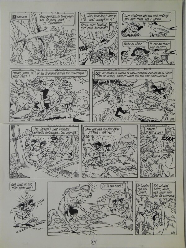 Paul Geerts, Suske en Wiske - 212 - De edele elfen - Comic Strip