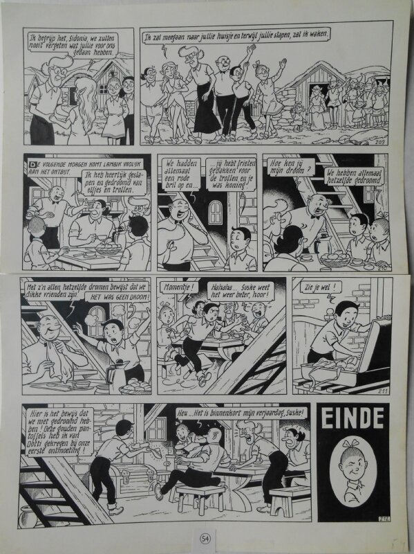 Paul Geerts, Suske en Wiske - 212 - De edele elfen - Comic Strip