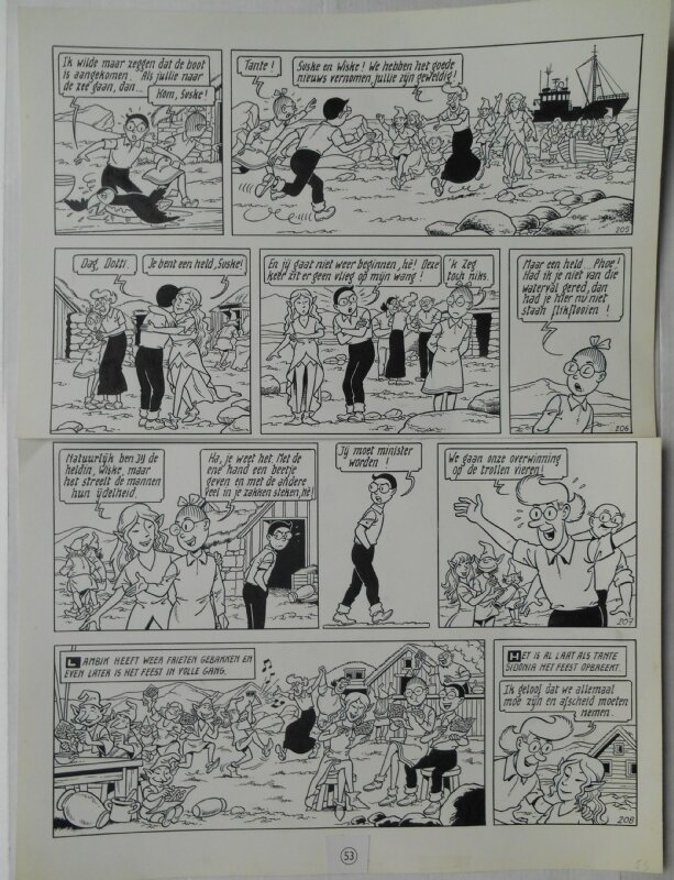 Paul Geerts, Suske en Wiske - 212 - De edele elfen - Comic Strip