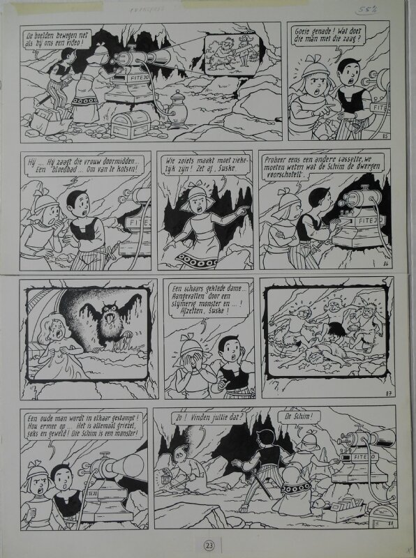 Paul Geerts, Suske en Wiske - 213 - De eenzame eenhoorn - Comic Strip