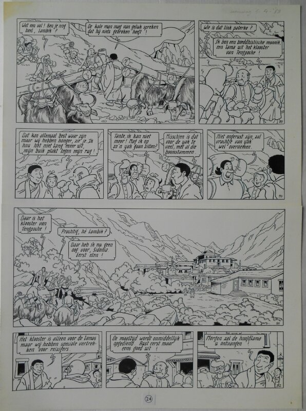 Paul Geerts, Suske en Wiske - 220 - Sagarmatha - Comic Strip
