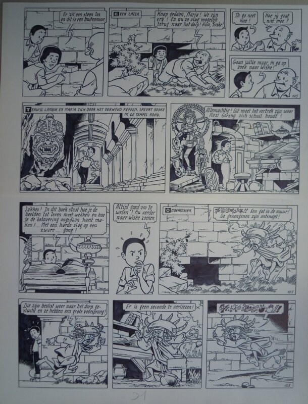 Paul Geerts, Suske en Wiske - 242 - Takapua Toraja - Comic Strip