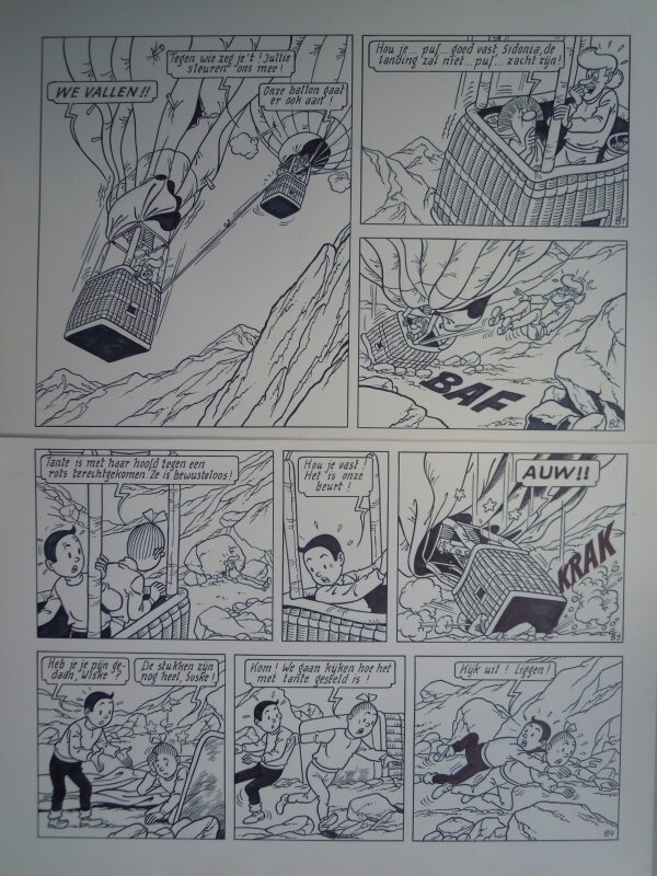 Paul Geerts, Suske en Wiske - 244 - De begeerde berg - Comic Strip