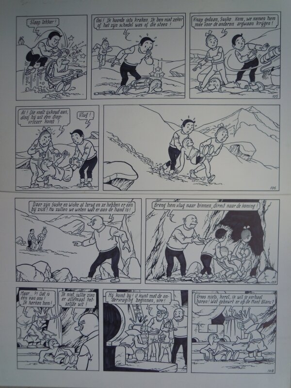 Paul Geerts, Suske en Wiske - 244 - De begeerde berg - Comic Strip