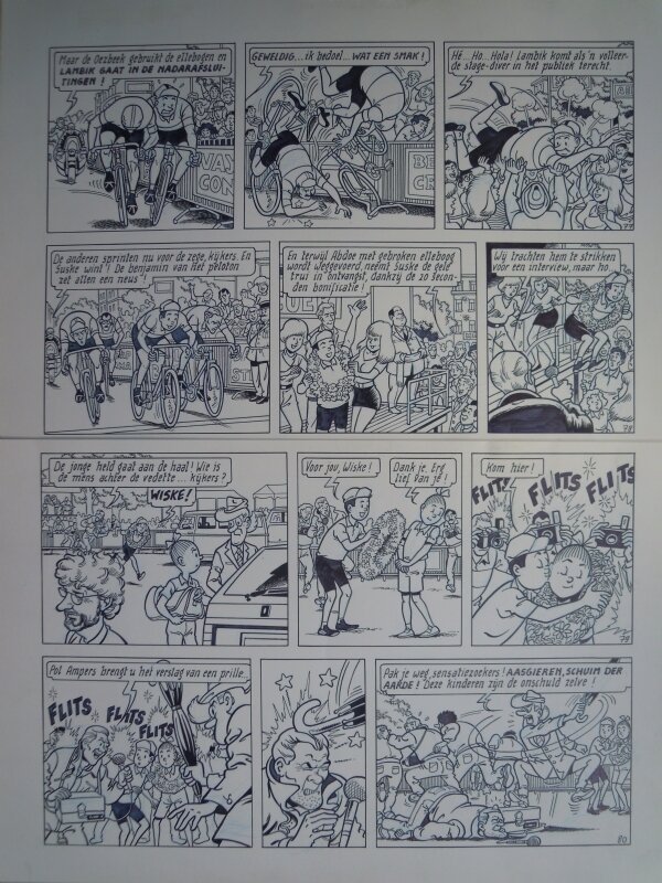 Paul Geerts, Suske en Wiske - 247 - Het kostbare kader - Comic Strip