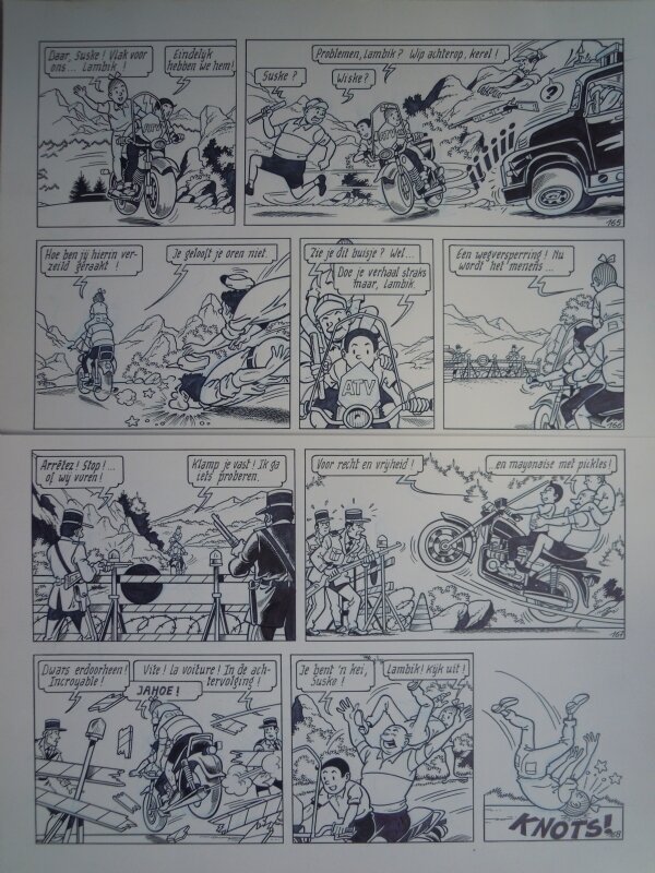 Paul Geerts, Suske en Wiske - 247 - Het kostbare kader - Comic Strip