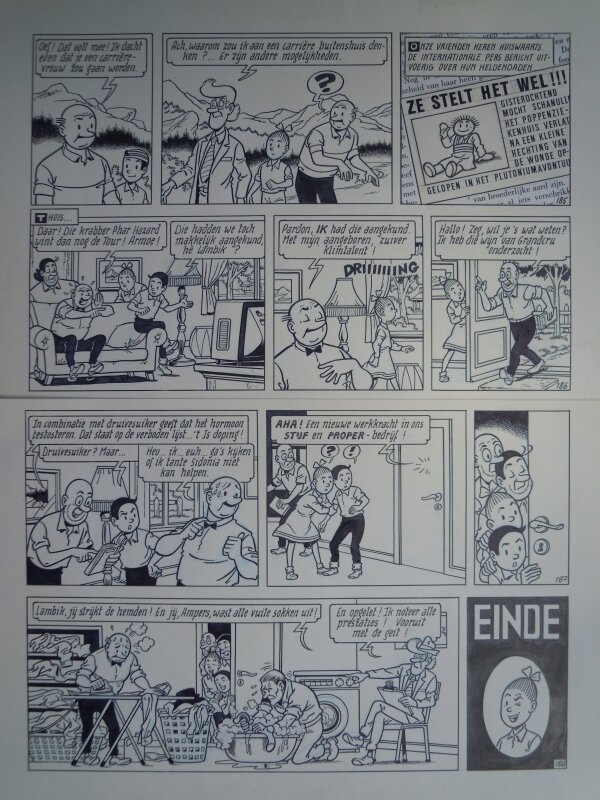 Paul Geerts, Suske en Wiske - 247 - Het kostbare kader - Comic Strip