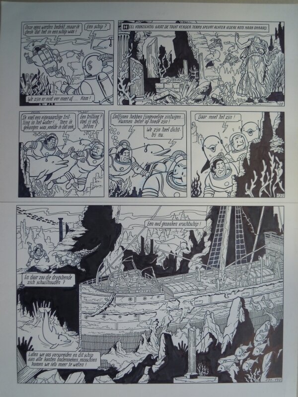 Paul Geerts, Suske en Wiske - 254 - Tex en Terry - Comic Strip