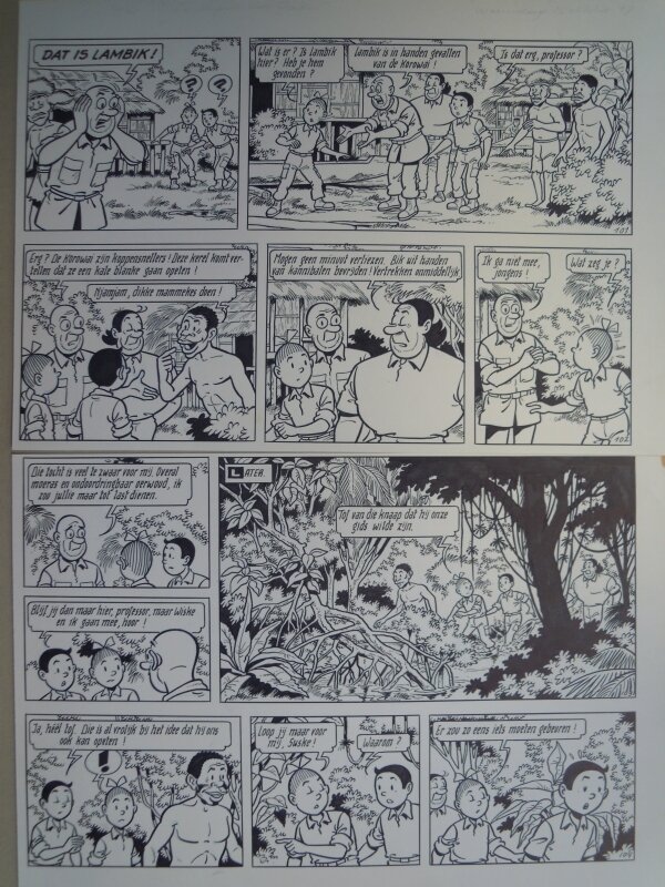 Paul Geerts, Suske en Wiske - 256 - De vogels der goden - Comic Strip