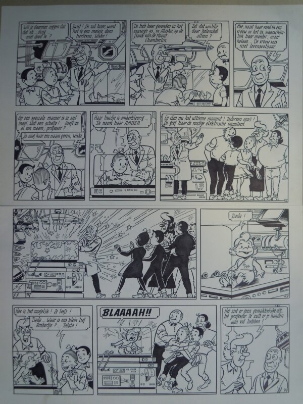 Paul Geerts, Suske en Wiske - 259 - Amber - Comic Strip