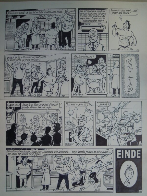 Paul Geerts, Suske en Wiske - 259 - Amber - Comic Strip