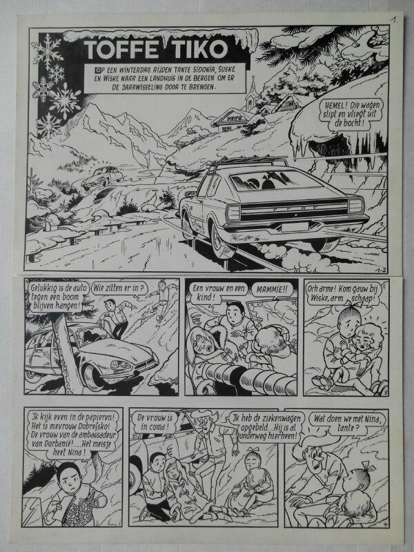 Paul Geerts, Suske en Wiske - 191 - Toffe tiko - Comic Strip