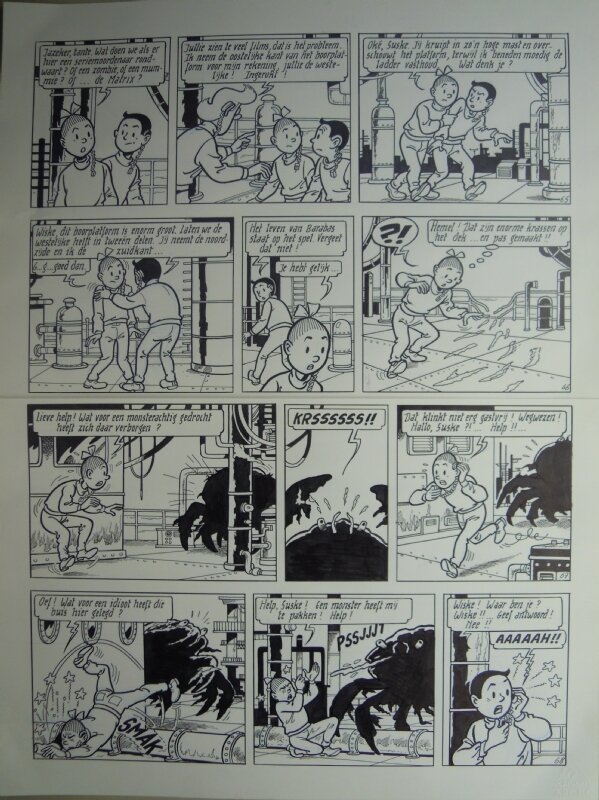 Marc Verhaegen, Suske en Wiske - 266 - De kernmonsters - Comic Strip