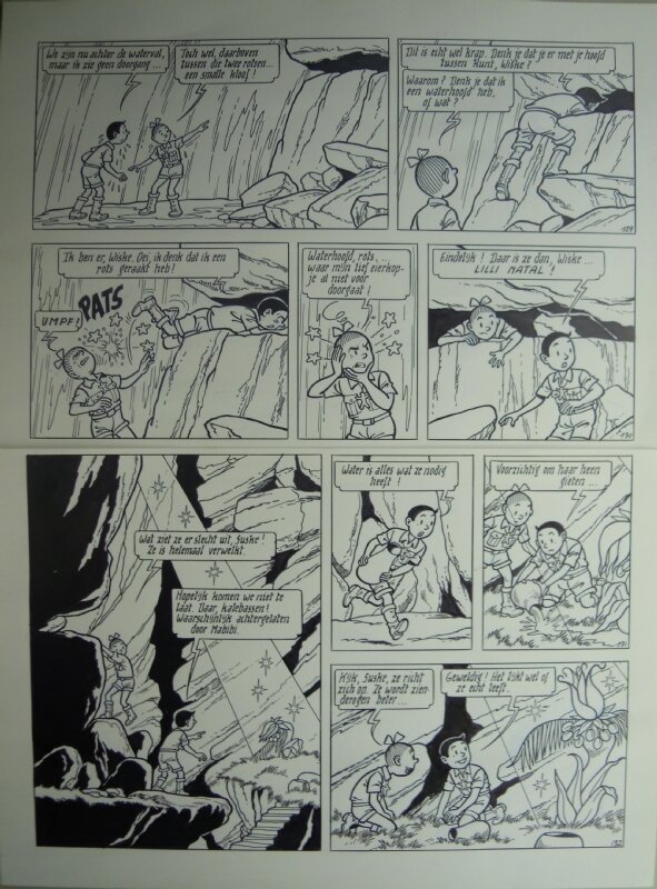 Marc Verhaegen, Suske en Wiske - 267 - Lilli Natal - Planche originale