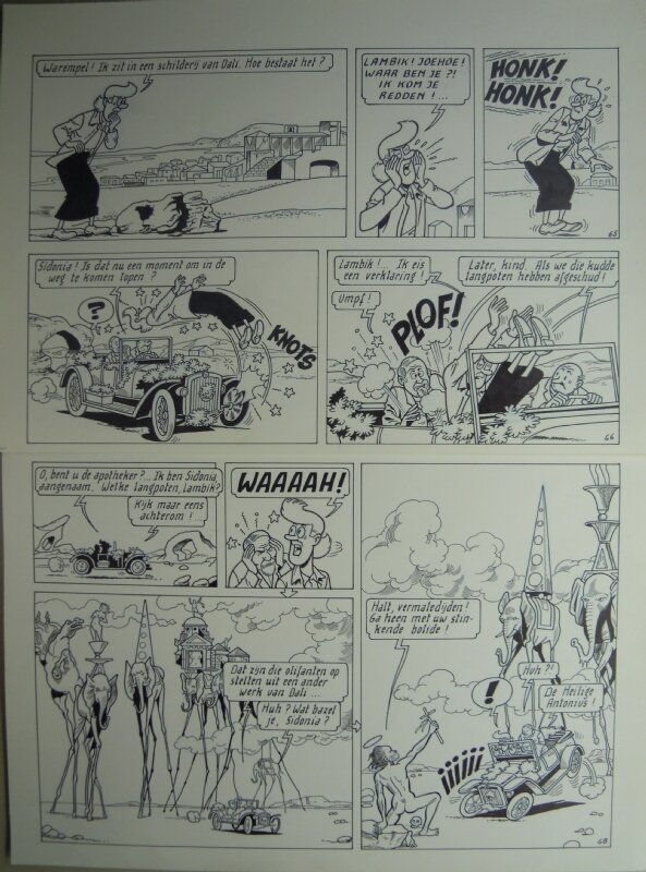 Marc Verhaegen, Suske en Wiske - 278 - De kunstkraker - Comic Strip