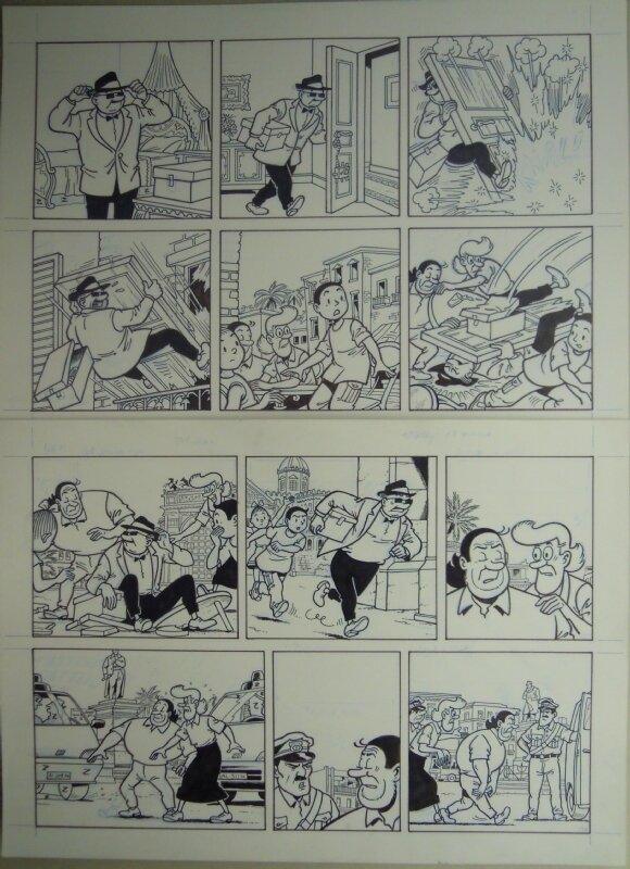 Marc Verhaegen, Suske en Wiske - 283 - Paniek in Palermo - Comic Strip