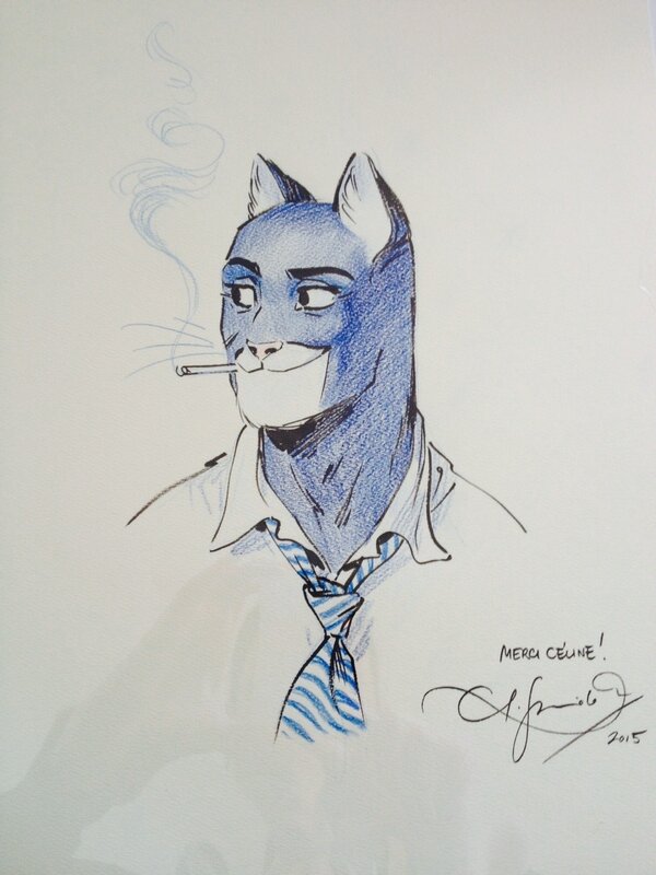 Blacksad by Juanjo Guarnido - Sketch