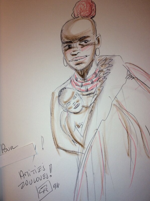 Bébé zoulou by Georges Ramaïoli - Sketch