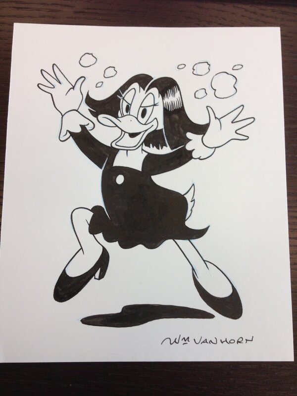 Magica de Spell par William Van Horn - Illustration originale