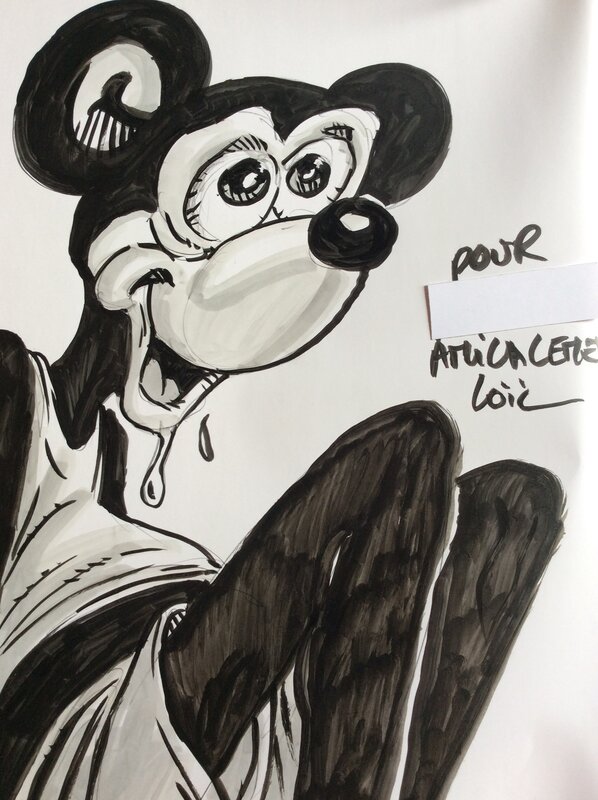 Loïc Malnati, L'ancêtre programmé - Mickey - Sketch