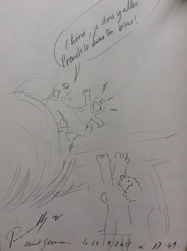 Aviateur by Lucio Perinotto - Sketch