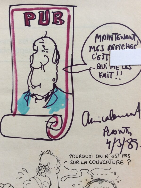 Plantu, À la soupe - Mitterrand - Sketch