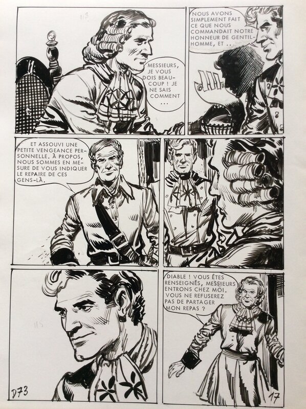 Claude Pascal, Les aventures du Chevalier Biscaye - Il Lupo... - Comic Strip
