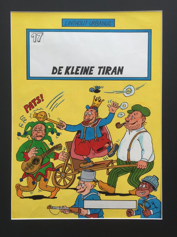 De kleine tiran par Willy Linthout - Couverture originale