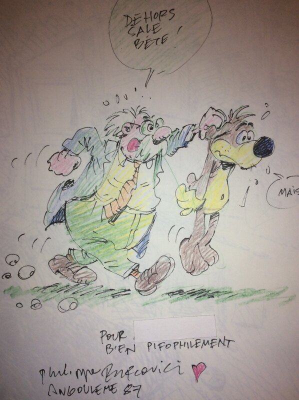 Philippe Bercovici, Destination Duralex - Pif - Sketch