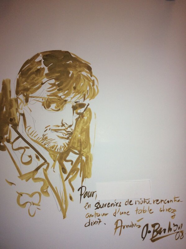 Tony Corso par Olivier Berlion - Dédicace