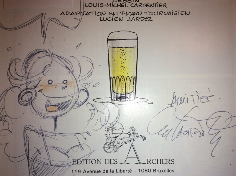 L'année de la bière by Louis-Michel Carpentier - Sketch