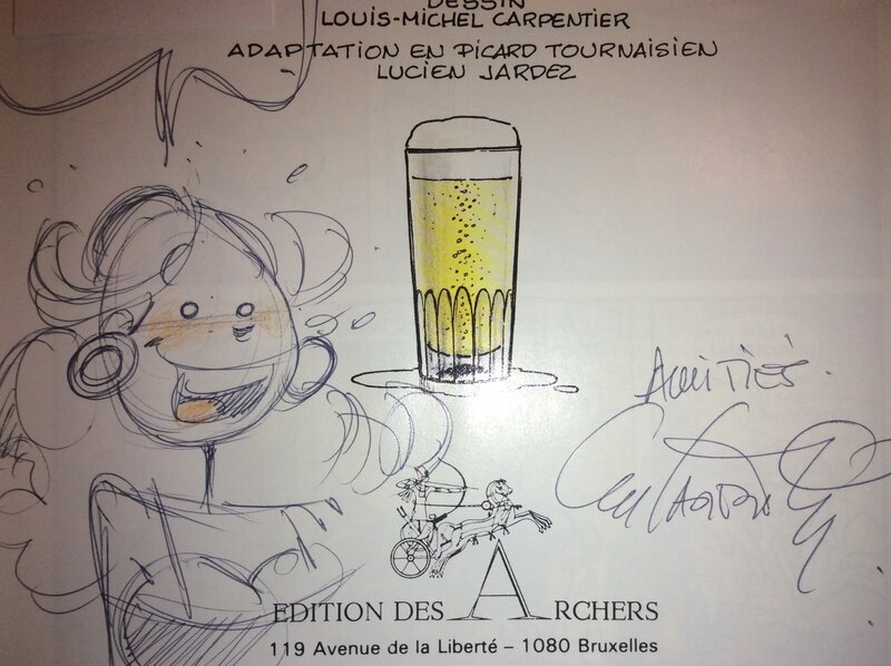 L'année de la bière par Louis-Michel Carpentier - Dédicace