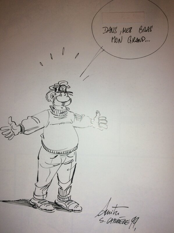 Leo Loden - Loco by Serge Carrère - Sketch