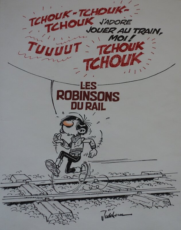 Jidéhem  - Les Robinsons du Rail - Dédicace