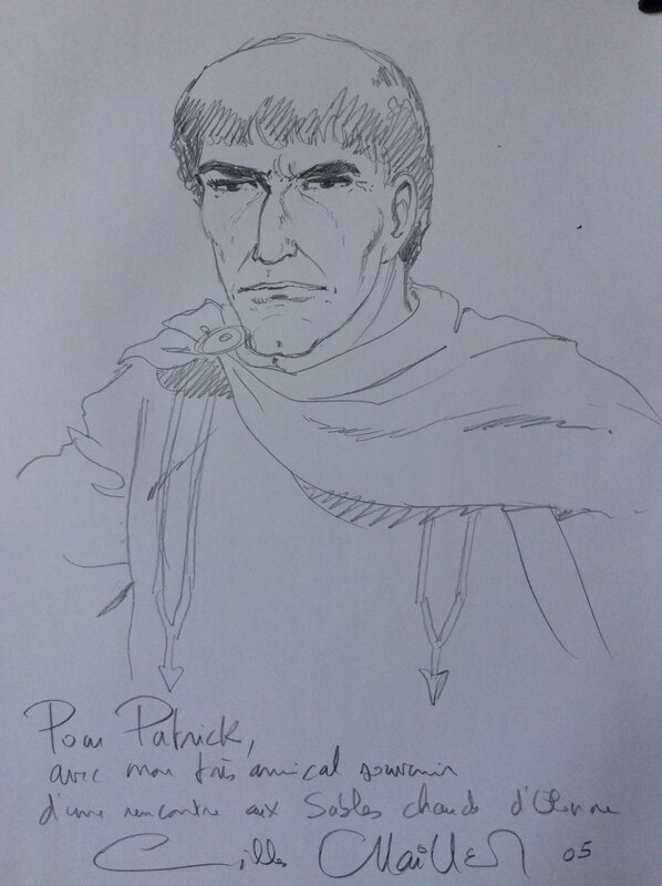 Gilles Chaillet, Dernière prophétie - Patrick - Sketch