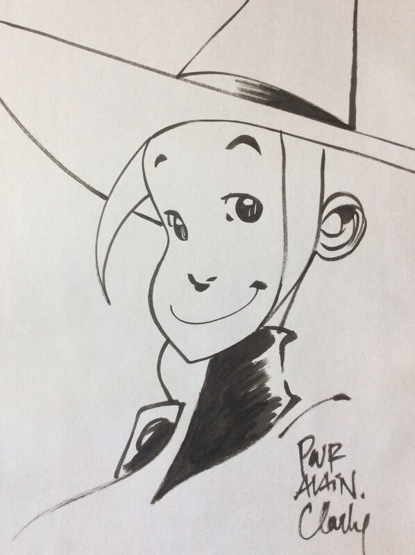 Mélusine - Alain by Clarke - Sketch