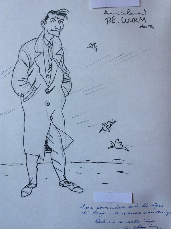 Maigret by Philippe Wurm, Paul-Henri Thomsin - Sketch