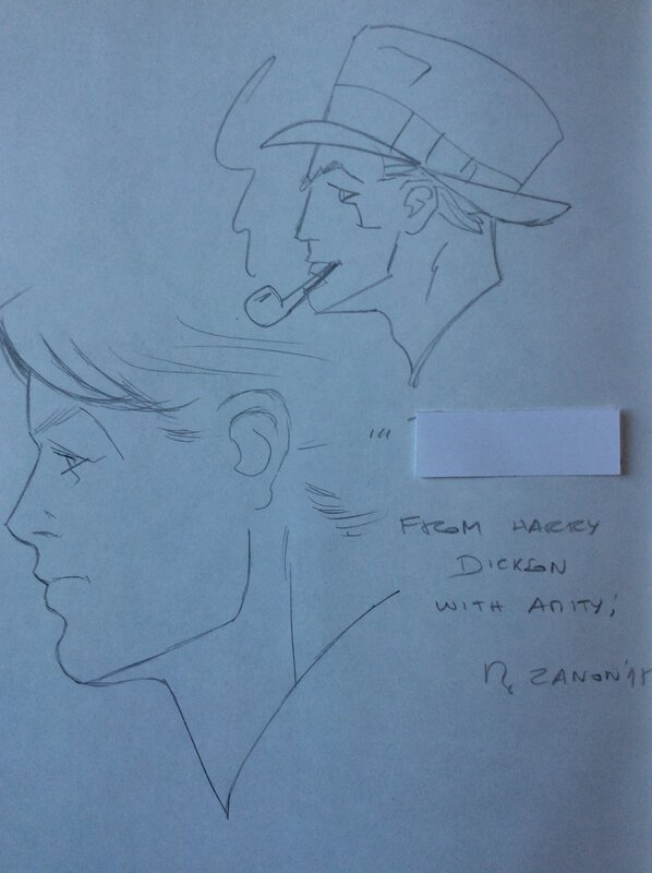 Harry Dickson by Pascal J. Zanon - Sketch