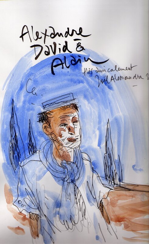 Joël Alessandra, Le périple de Baldassare tome 2 - Sketch