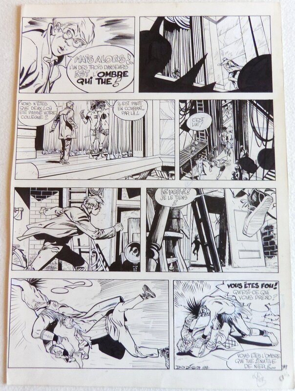 Alain Dodier, Makyo, Serge Le Tendre, L'ombre qui tue - page 31 - Comic Strip