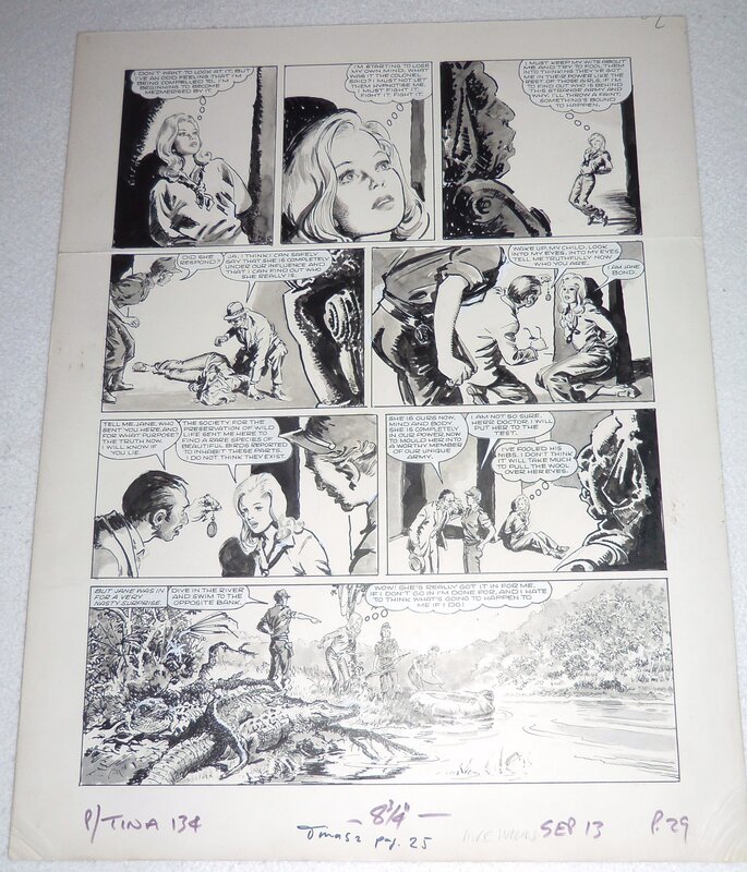 Michael Hubbard, Jane Bond !! circa 1970 ... - Comic Strip