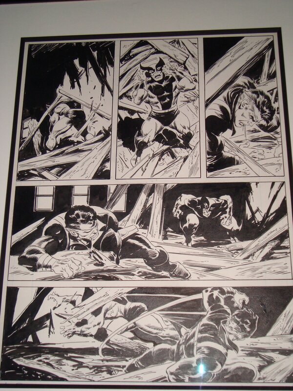 Wolverine par John Buscema, Tom De Falco - Planche originale