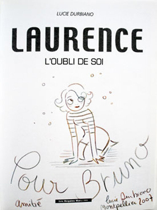 Durbiano - Dédicace - Laurence - Sketch