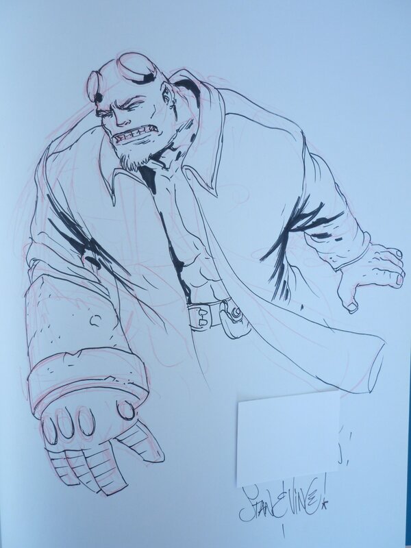Hellboy by Stan & Vince - Sketch