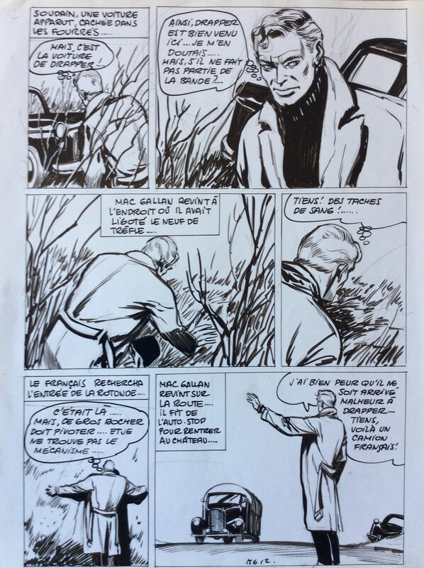 Pierre Dupuis, Mac Gallan - Échec à l'As - Comic Strip