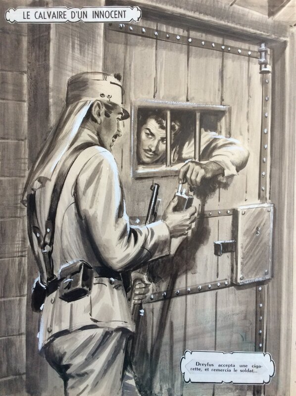 Enzo Magni, Le calvaire d'un innocent - Original Illustration